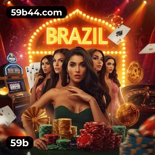 Imagem promocional da 59b mostrando a plataforma e suas vantagens